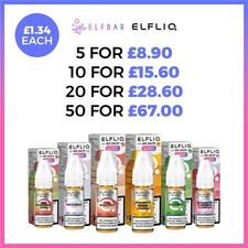 ELF LIQ E-liquid Nic Salt 10ml