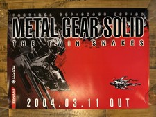 Metal Gear Solid The Twin Snakes GameCube B2 Promo Poster