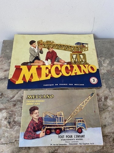 Lot antique meccano hornby - meccano,