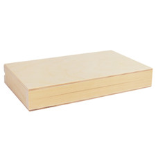 Wooden Flat Storage Box –