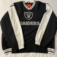 NFL Raiders  Pull Over Coat /