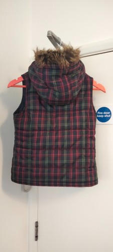 Gap kids tartan plaid - kids, puffer