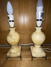 Vintage Pair of Two Marble