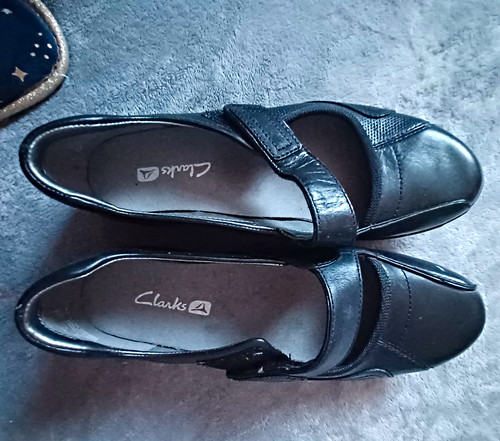 Clarks women black leather - clarks,