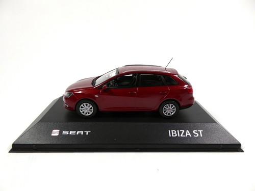Seat ibiza dark red - st, 1:43