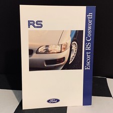 1992 FORD ESCORT RS COSWORTH 2.0 DOHC ORIGINAL SALES BROCHURE PROSPEKT ENGLISH