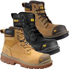 Mens Caterpillar Gravel 6 Steel Toe Cap Work Safety Lace Up Boots Sizes 6 to 13
