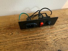 TUNTURI T80 POWER SWITCH/CIRCUIT BREAKER & POWER LEAD INPUT SOCKET