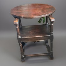 Antique Monks METAMORPHIC Bench Chair Table Multifunction ENGLISH OAK XL