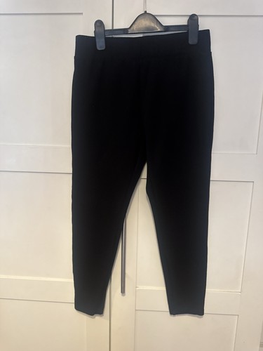 Black slack trousers - black,