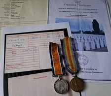 WW1 Pair, War & Victory Medal