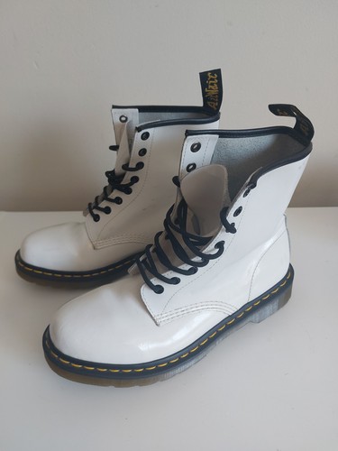 Martens 1460 white leather - dr,
