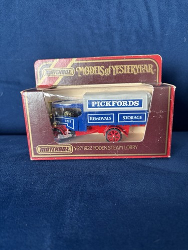 Matchbox 1922 foden steam - 1922,