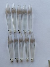 10 VGC 7.5cm Vintage Clear