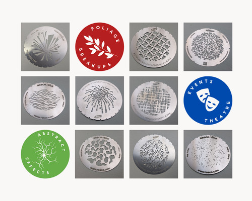 Assorted metal gobos size b - assorted,