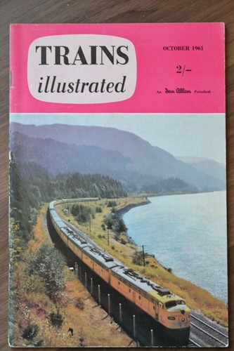 Trains illustrated october - trains,