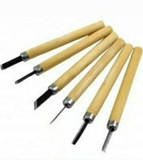 6pc Wood Carving Hand Chisel