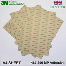 3M 467MP Acrylic Double Sided Adhesive Transfer Tape 200MP Sticky Paper A4 Size