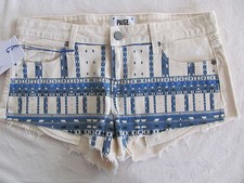 Paige Denim Cut Off Shorty