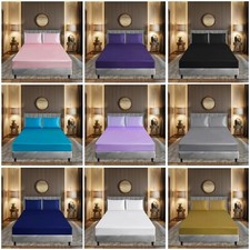 3pcs silky satin fitted - silky,