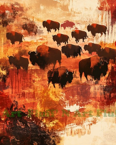 Buffalo native american - buffalo,
