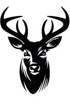 medium 11" stag head car