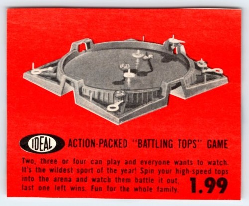 1968 ideal battling tops game - 1968,
