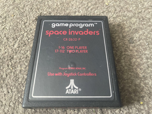 Space invaders - space, (text