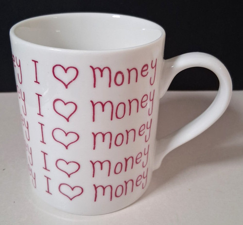 Love money white and - ', money'