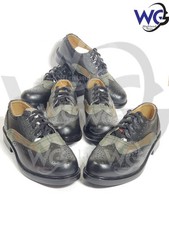 GHILLIE BROGUES BLACK LEATHER