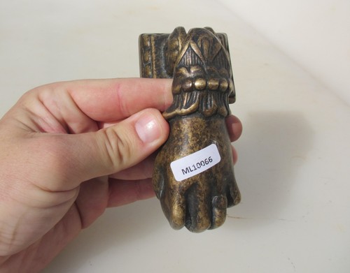 Vintage brass door knocker - vintage,