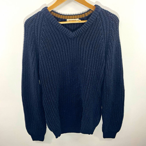 Field navy blue - field, v-neck