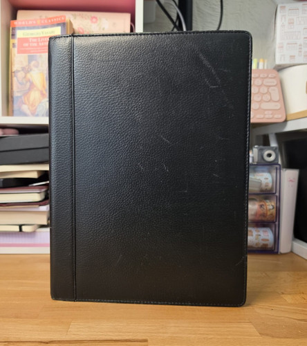 Rare filofax finsbury black - rare!,