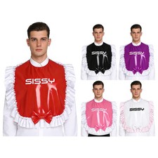 Men Funny Adult Bibs Patent
