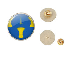 Cheshire Lapel Badge Pin - County Flag Regional UK Britian - Gold or Silver