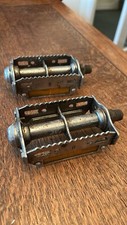 Old School Used Cycle Pro 9/16 Rat Trap Bike Pedals-Bmx ,Cruiser-racing-Schwinn