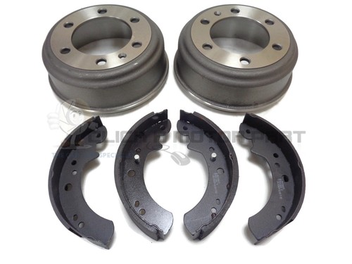 Rear brake drums - and, shoes