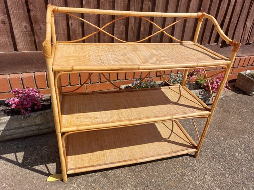 Vintage bamboo rattan wicker - bamboo,
