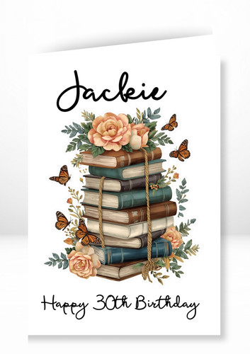 Personalised book birthday - book,