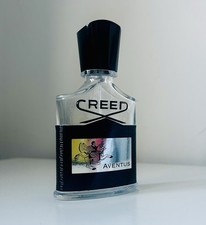 Empty Creed Aventus 50ml Bottle Batch Code F001609 Authentic Metal Cap
