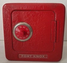Vintage Fort Knox Metal Safe