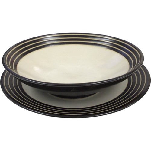 Denby intro stripes black - denby,