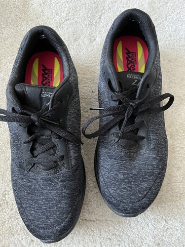 Skechers womens black grey - black,