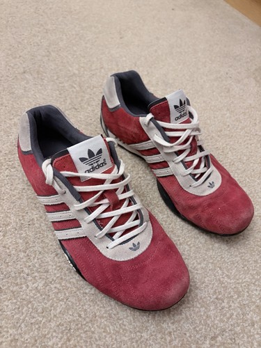 Team adidas goodyear red suede - goodyear,