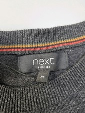 Next Men's Dark Grey Crew Neck