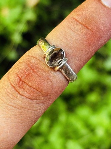 Vintage stg silver and - , oval