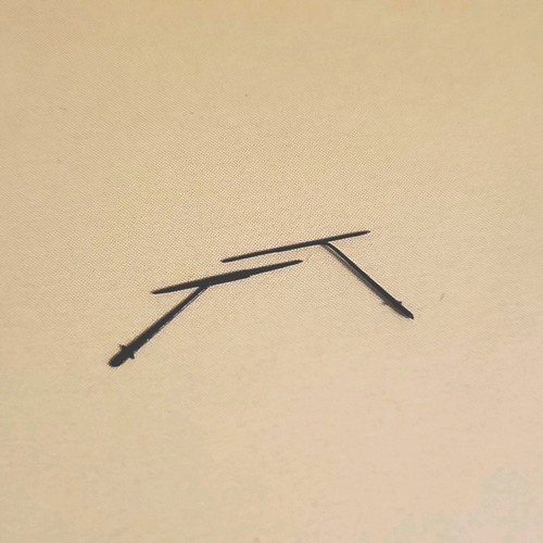 Pair of windscreen - 1/76,
