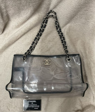 Chanel Clear PVC shoulder bag