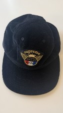 Supreme Black Cap. Corduroy