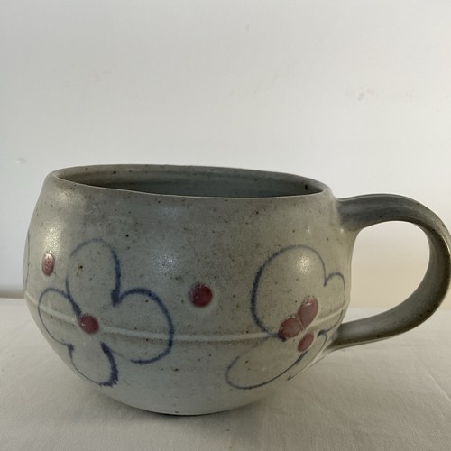 Studio pottery light grey - pottery,